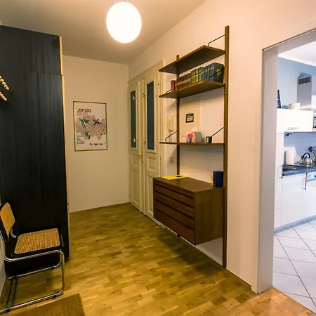 Apartment Waldstraßenviertel Leipzig Exterior foto